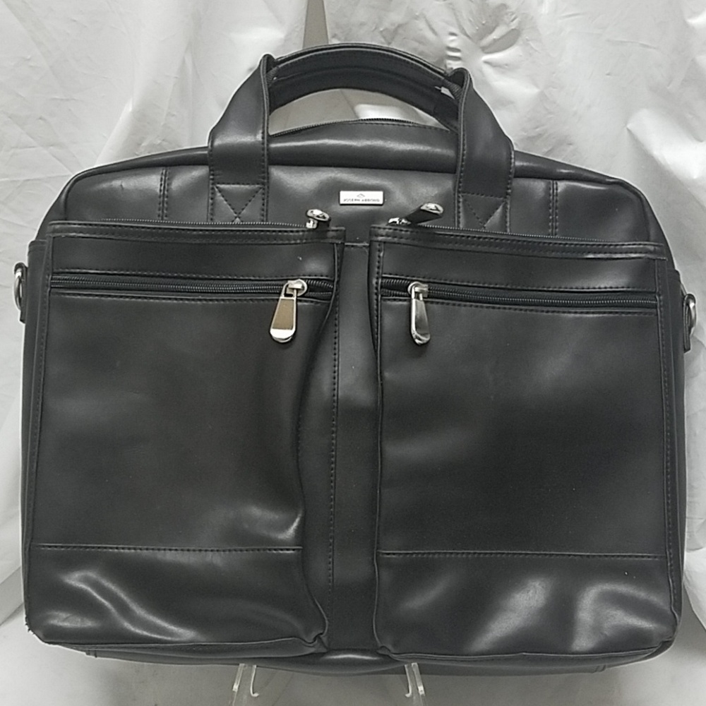 Final Sale Joseph Abboud Leather Briefcase